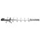 Antena exterior direccional (Yagi) 11dBi 700-2700 - ATE-90250
