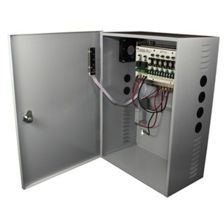 Fuente alimentación 8Cn, 12V DC, 20A, SAI - SIHD122008CBR