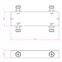 Combinador hibrido 2x2 800-2700 MHz - COMB2X2-1
