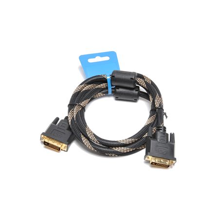 Cable DVI (single link 24+1) M-M, 1.8 metros - CB8253