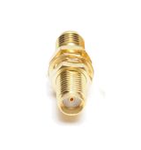 Conector SMA hembra-hembra pasamuros