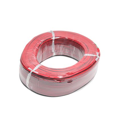 Cable 2 hilos paralelo 2x0.3mm (rojo-negro) 200mts - CBBIP2X03