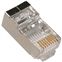 Conector RJ45 Macho UTP Cat.5e blindado 6 unidades - CL1900