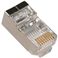 Conector RJ45 Macho UTP Cat.6 blindado 30 unidades - CL1903