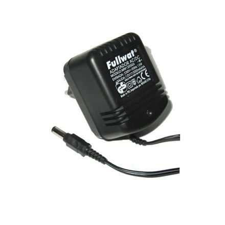 Fuente de Alimentacion 12V 200mA Jack macho - 12402