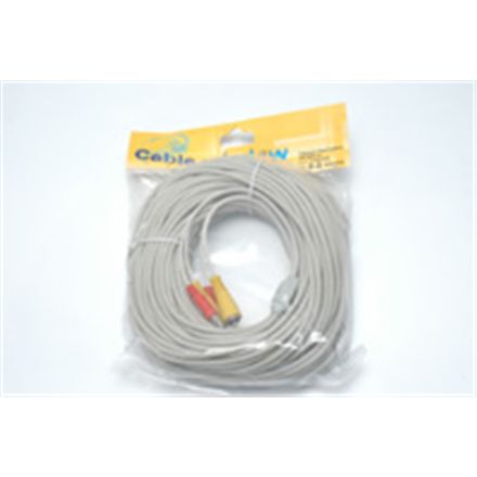 Cable Video y Alimentacion DC, 30m. - 12335