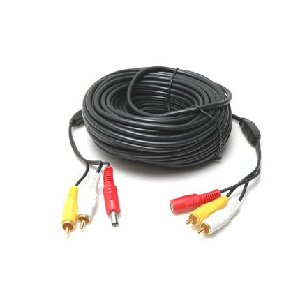 Cable Audio, Video y Alimentacion DC, 20m. - 12256