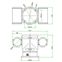 Soporte bastidor Techo de camara PTZ de vehiculo - XS-28VI-36-4