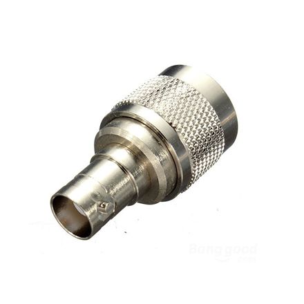 Conector N Macho a BNC Hembra - CON-NM-BNCH