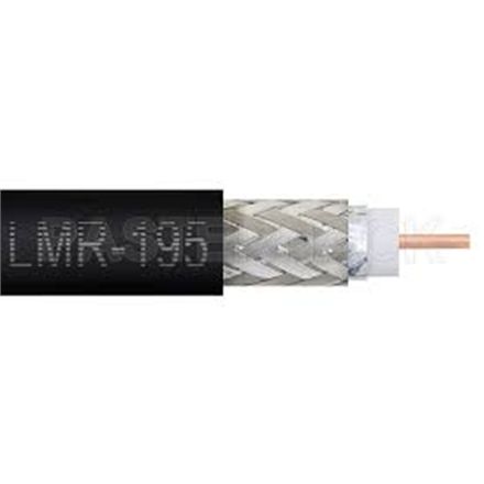 Cable Coaxial LMR195 baja atenuacion 1m corte - CB-LMR195-CC