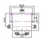 Divisor RF Wilkinson 4 vías 700-2700Mhz N-Hembra - DIV-RF-W-4-2