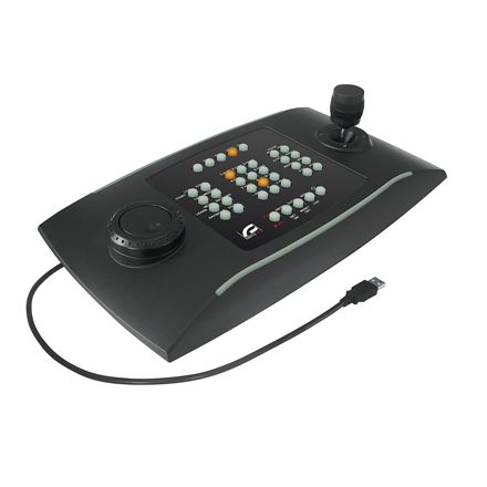 Teclado USB software cliente NUUO. Joystick 3 ejes - DCZ-PTZ-3