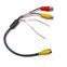 Cable AV DIN Jack macho a BNC hembra - DJK-M-BNC-H