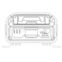 Grabador Embarcado 2Cn WD1 + 4Cn IP 720p GPS WIFI CMS 1xHDD I/O Inercial - MTVR-H204-2