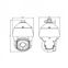 Camara Motorizada PTZ IP66 2Mp 20X IR100m H265 15F - NH220I-2