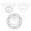 Camara IP Domo 2MP POE IP66 IR30M H.264 2,8mm - NC240-I3E-3