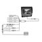 Monitor de Vehiculo 7" 2Cn AV AHD 800x480 - RVM005-AHD-2