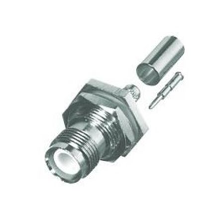 Conector TNC RP hembra LMR195/200 para chasis - CON-TNC-H-RP-CH