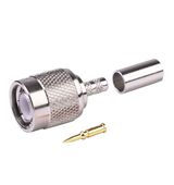 Conector TNC RP macho LMR195/200 Crimpar