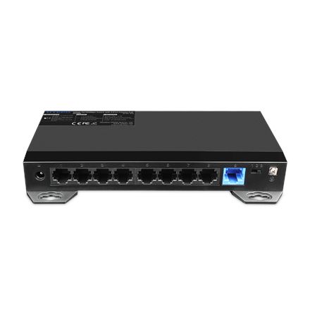 Switch 8+1 port. PoE 60W - 10/100M - 1 Uplink port - SF9P-L
