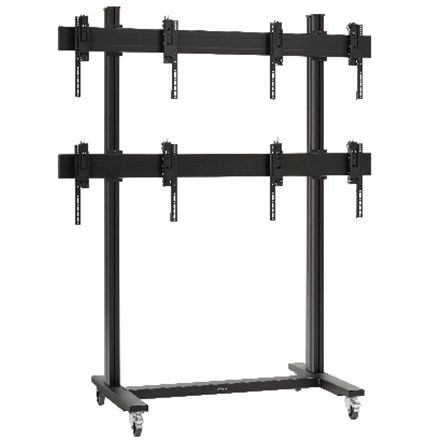 SOPORTE TROLLEY VIDEOWALL 2X2 - T-VW 2255