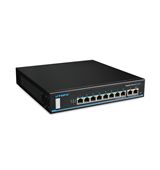 Switch 8p 1000M PoE+, UL 2p SFP