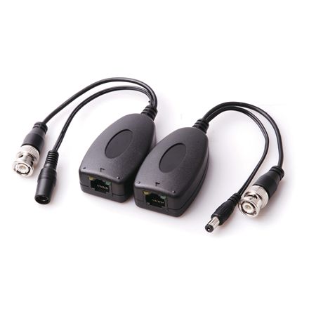 Balun pasivo 1Ch Video/DC. BNC/RJ45.100m. (2und.) - TPT101PV