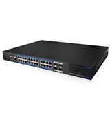 Switch 24p 1000M PoE, UL 4p SFP, Layer 2