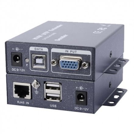 Extensor KVM VGA + USB 2.0 a UTP Cat5/6 +200m - K102KRU-2