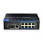 Switch 8p 100M, UL 1p 1000M, 1p SFP - UTP7208E-POE-A1