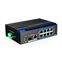 Switch 8p 100M, UL 1p 1000M, 1p SFP - UTP7208E-POE-A1 (1)