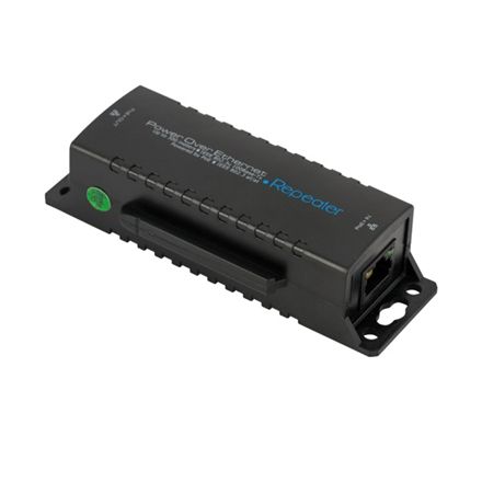 Repetidor extensor PoE+ 10/100M (400m en cascada) - UTP3-VER01-POE-4