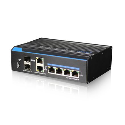 Switch 4p 1000M, UL 2p 1000M, 2p SFP Combo - TPT7204GE-4