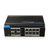 Switch 8p 1000M, UL 4p SFP, Layer 2