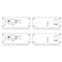 Transmisor y Receptor de Fibra Optica a Video,4Cn TVI/CVI/AHD y Datos - UTP101-HVD-2