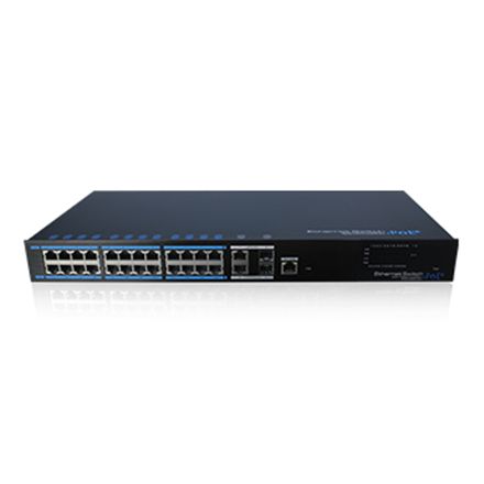 Switch 24p 100M PoE, UL 2p 1000M, 2p SFP, Layer 2 - UTP7224E-POE-L2 (5)