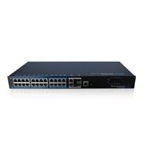 Switch 24p 100M PoE, UL 2p 1000M, 2p SFP, Layer 2