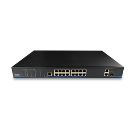 Switch 16p 100M PoE+ gestion, UL 2p 1000M + 1p SFP - UTP1-SW16-TP300 (5)