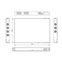 Switch 16p 1000M PoE, UL 4p SFP, Layer 2 - UTP7516GE-POE-A1-4