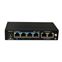 Switch 4p 100M PoE+, UL 2p 100M - TPT-SW04-TP60