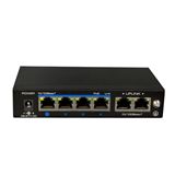 Switch 4p 100M PoE+, UL 2p 100M