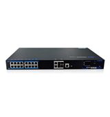 Switch 16p 100M PoE, UL 2p 1000M, 2p SFP, Layer 2