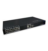 Switch 16p 100M PoE, UL 2p 1000M, 2p SFP, Layer 2