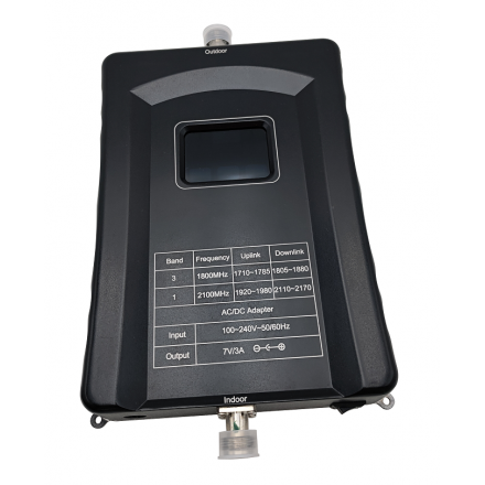 Repetidor EGSM 900 / DCS 1800 - 70dB 3000m