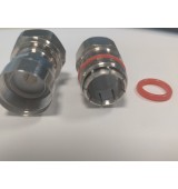 Conector N-Macho cable corrugado 1/2" Rigido