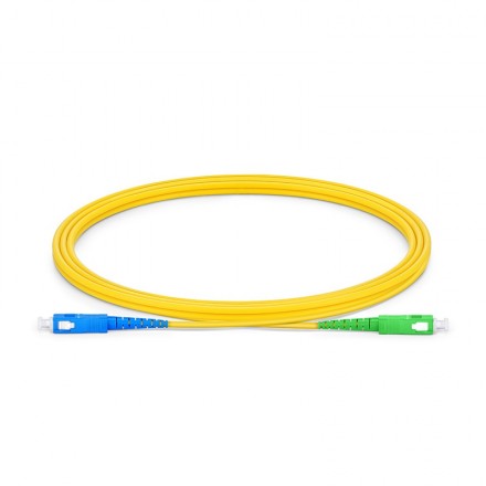 Patchcord SC-APC/SC-UPC SM 2.0mm 2M YELOW  