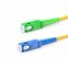 Patchcord SC-APC/SC-UPC SM 2.0mm 2M YELOW  