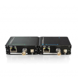 Transmisor y Receptor Ethernet PoE over Coaxial