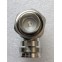 Conector N-Macho cable corrugado 1/2" Rigido