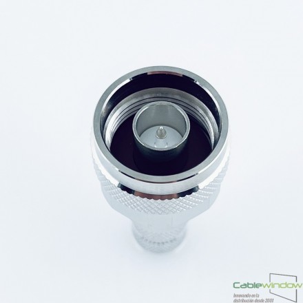 Conector N macho de LMR400 crimpar